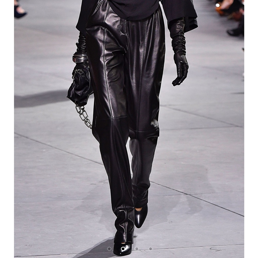 Michael Kors collection-Runway leather pant